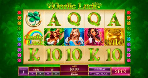 ᐈ Игровой Автомат Gaelic Luck  Играть Онлайн Бесплатно Playtech